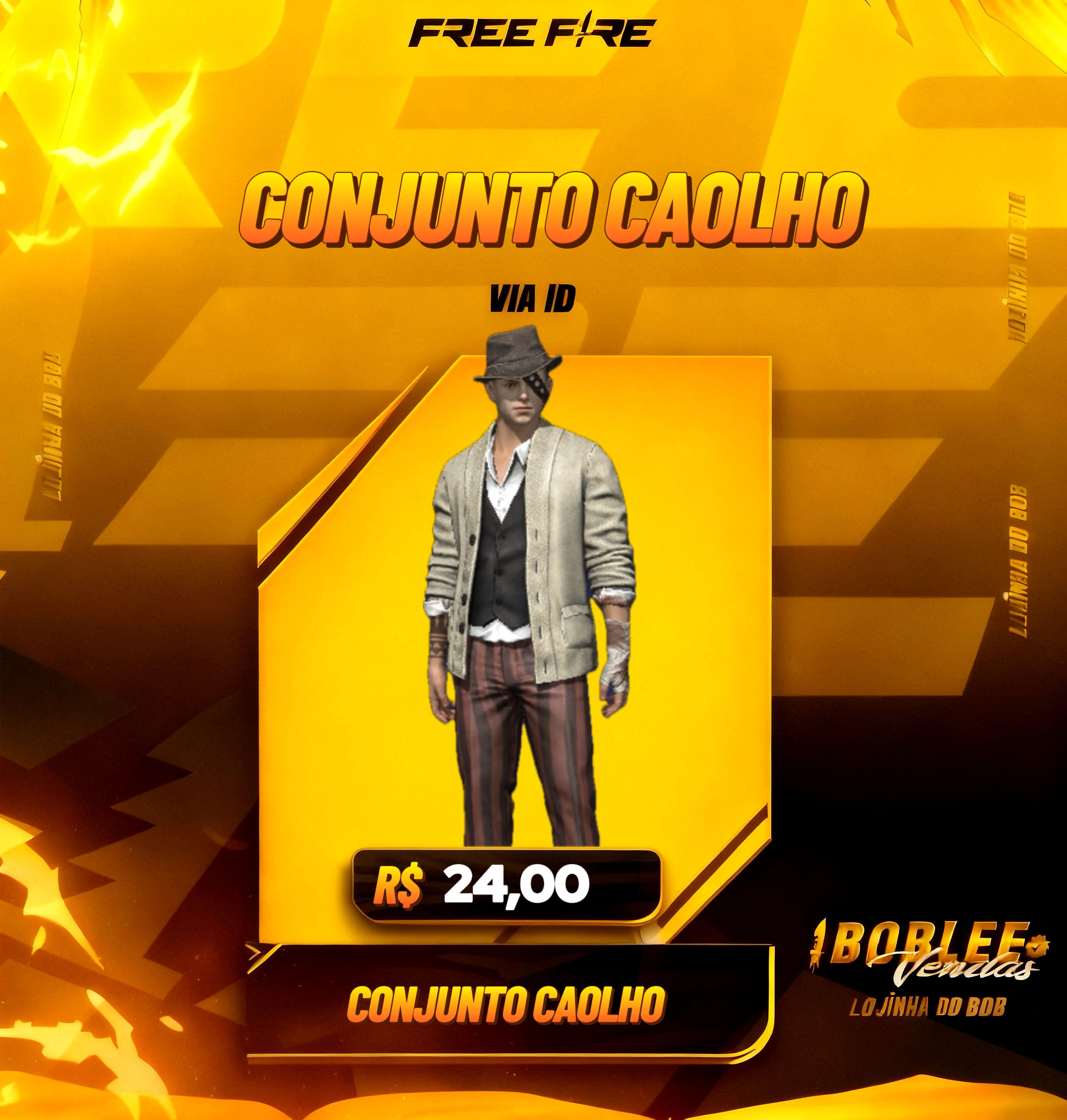 CONJUNTO CAOLHO