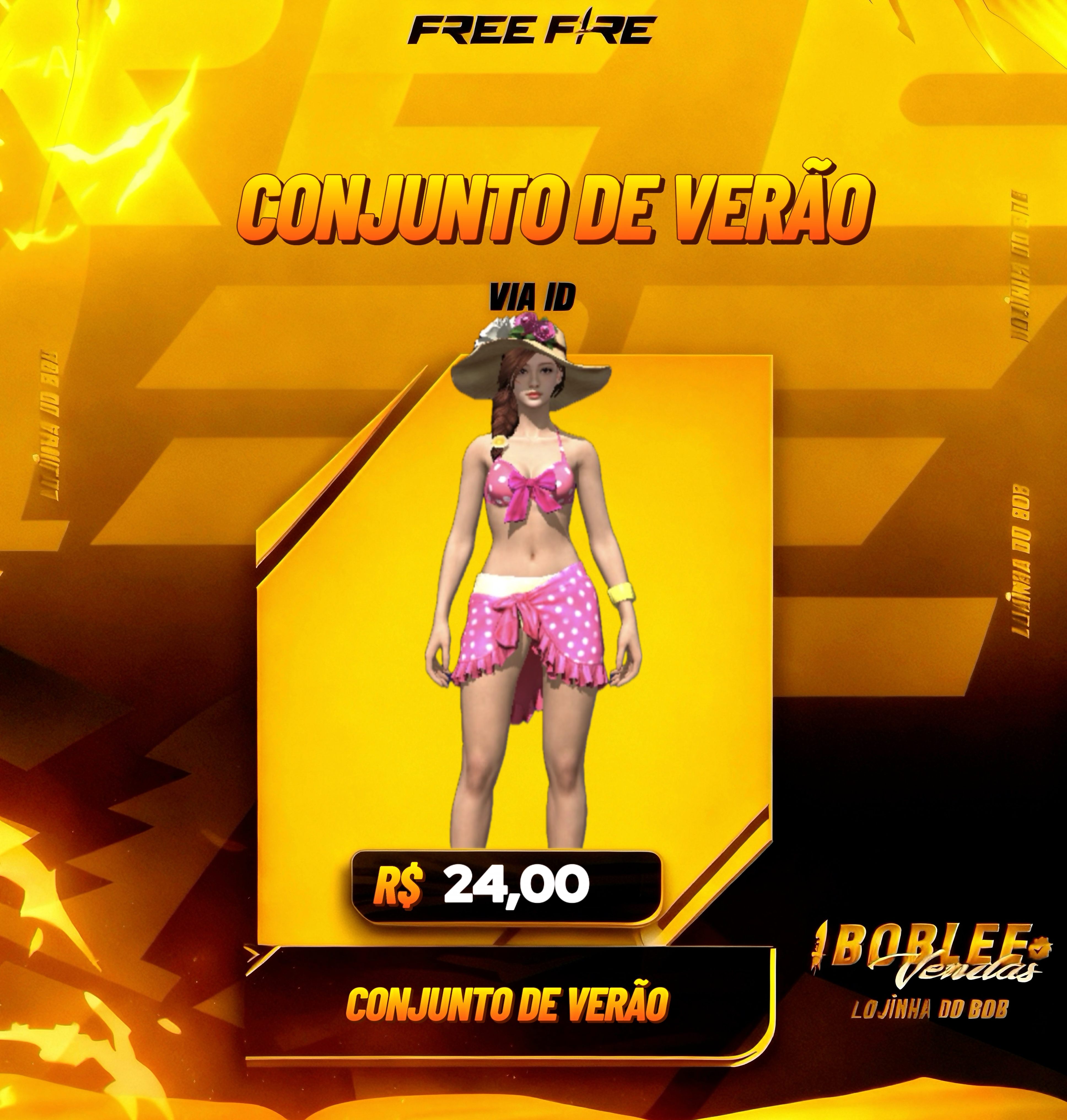 CONJUNTO DE VERÃO