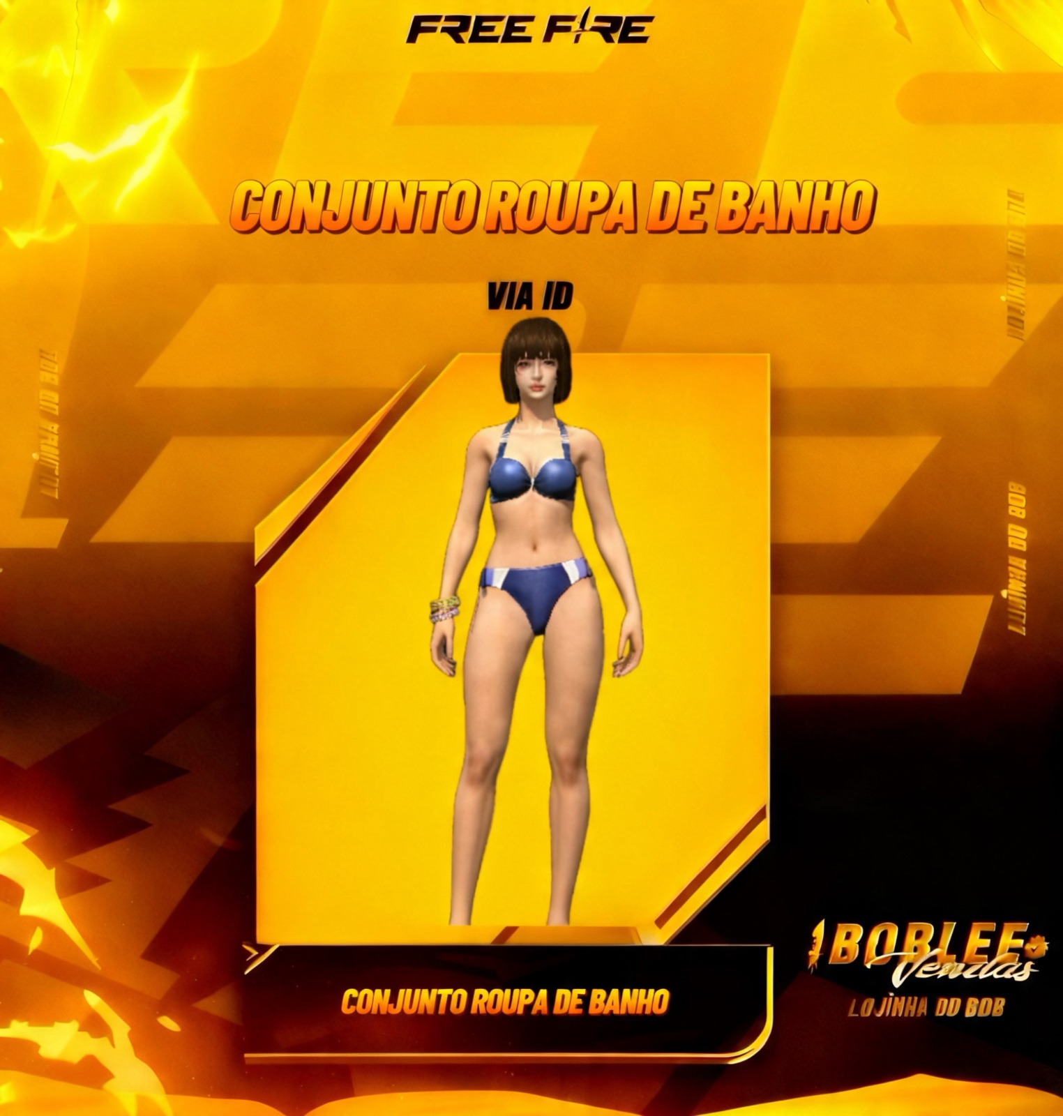 CONJUNTO ROUPA DE BANHO