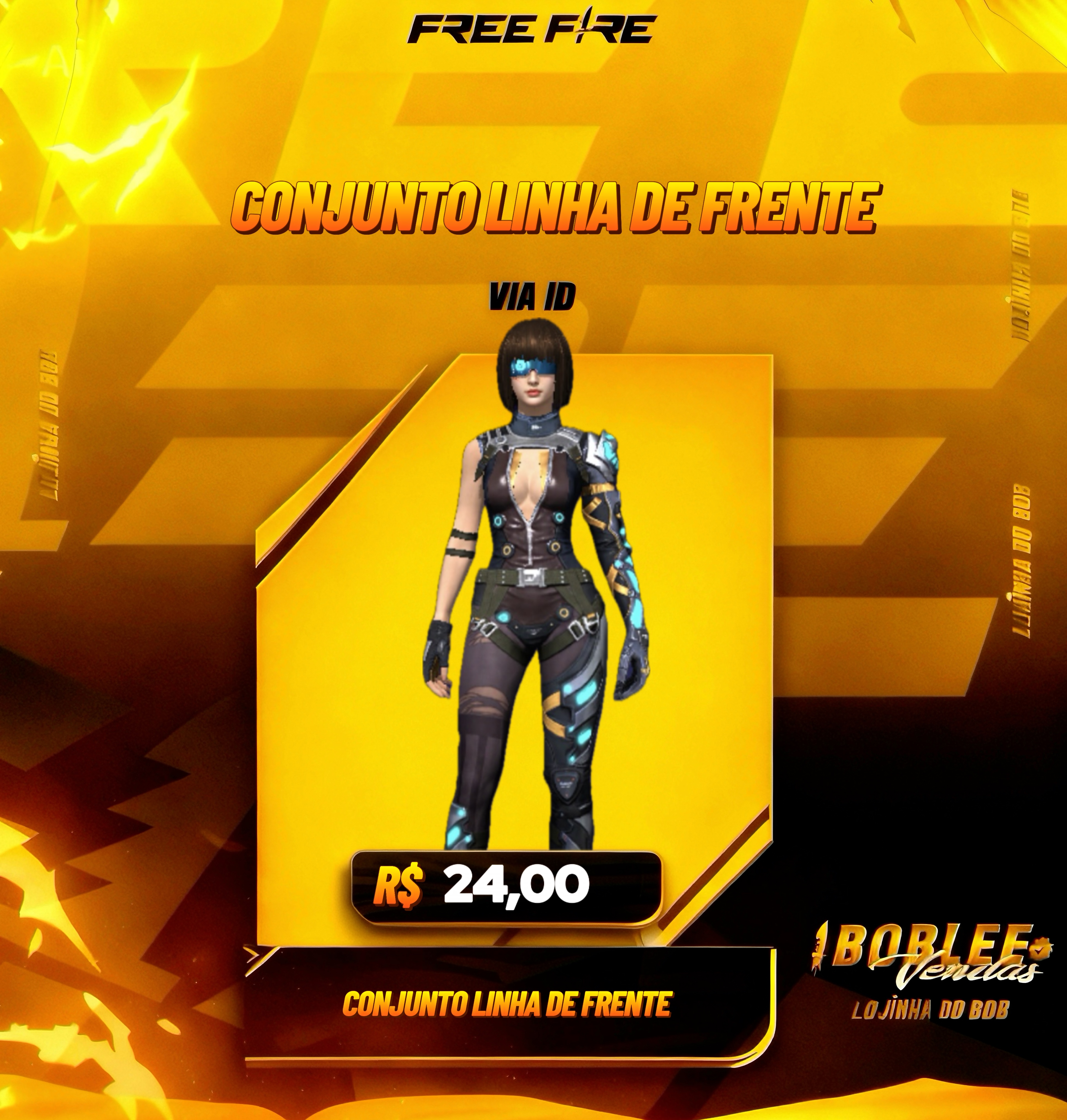 CONJUNTO LINHA DE FRENTE
