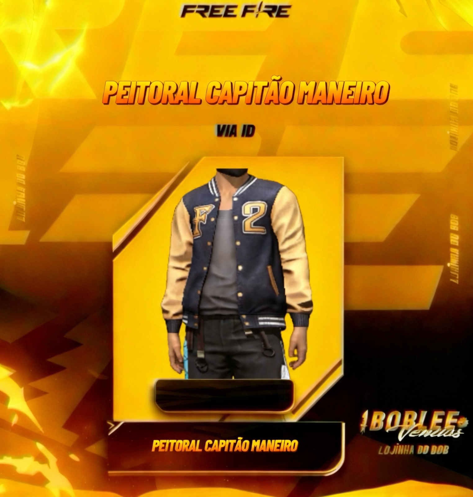 PEITORAL CAPITÃO MANEIRO