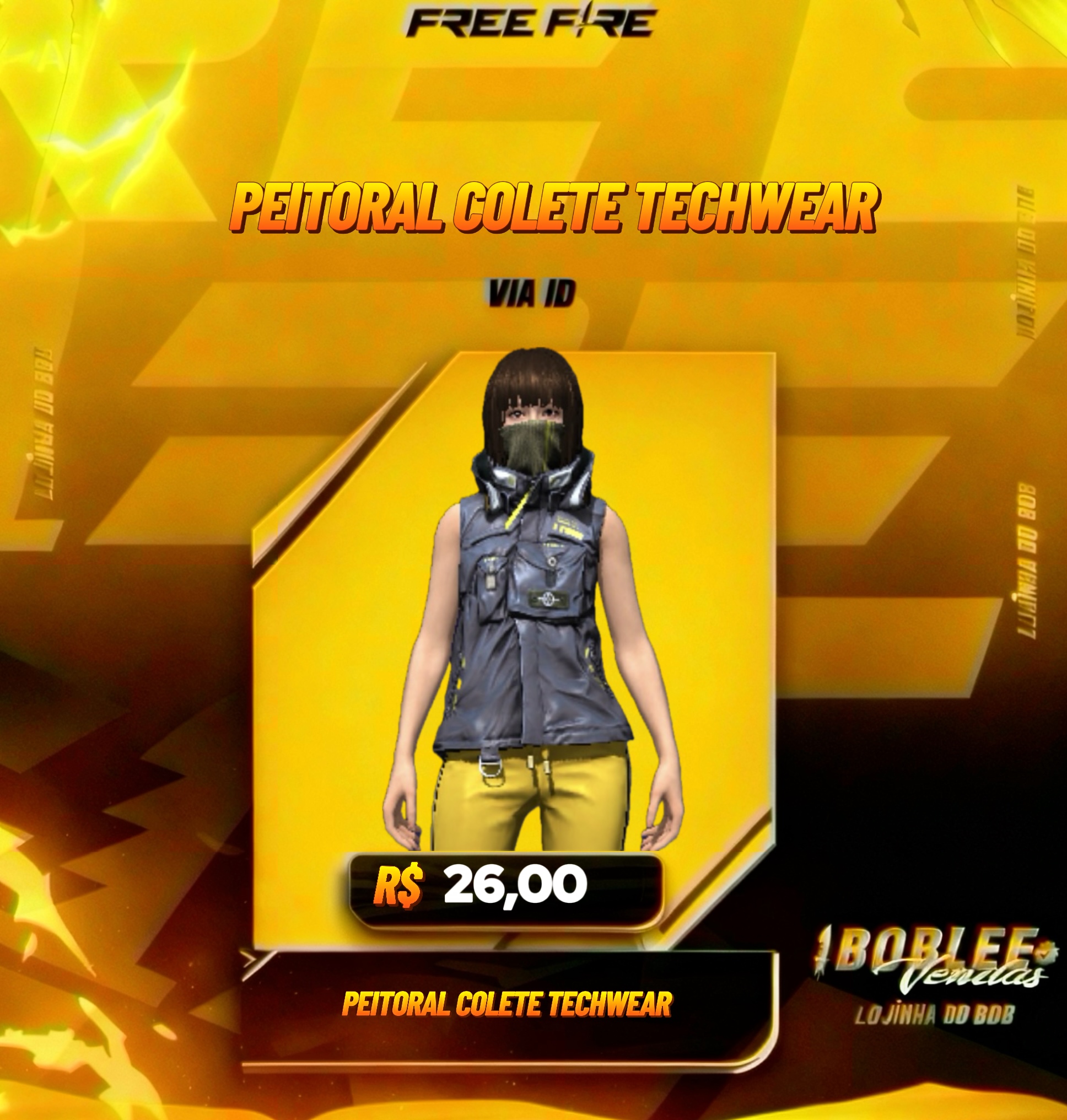 PEITORAL COLETE TECHWEAR