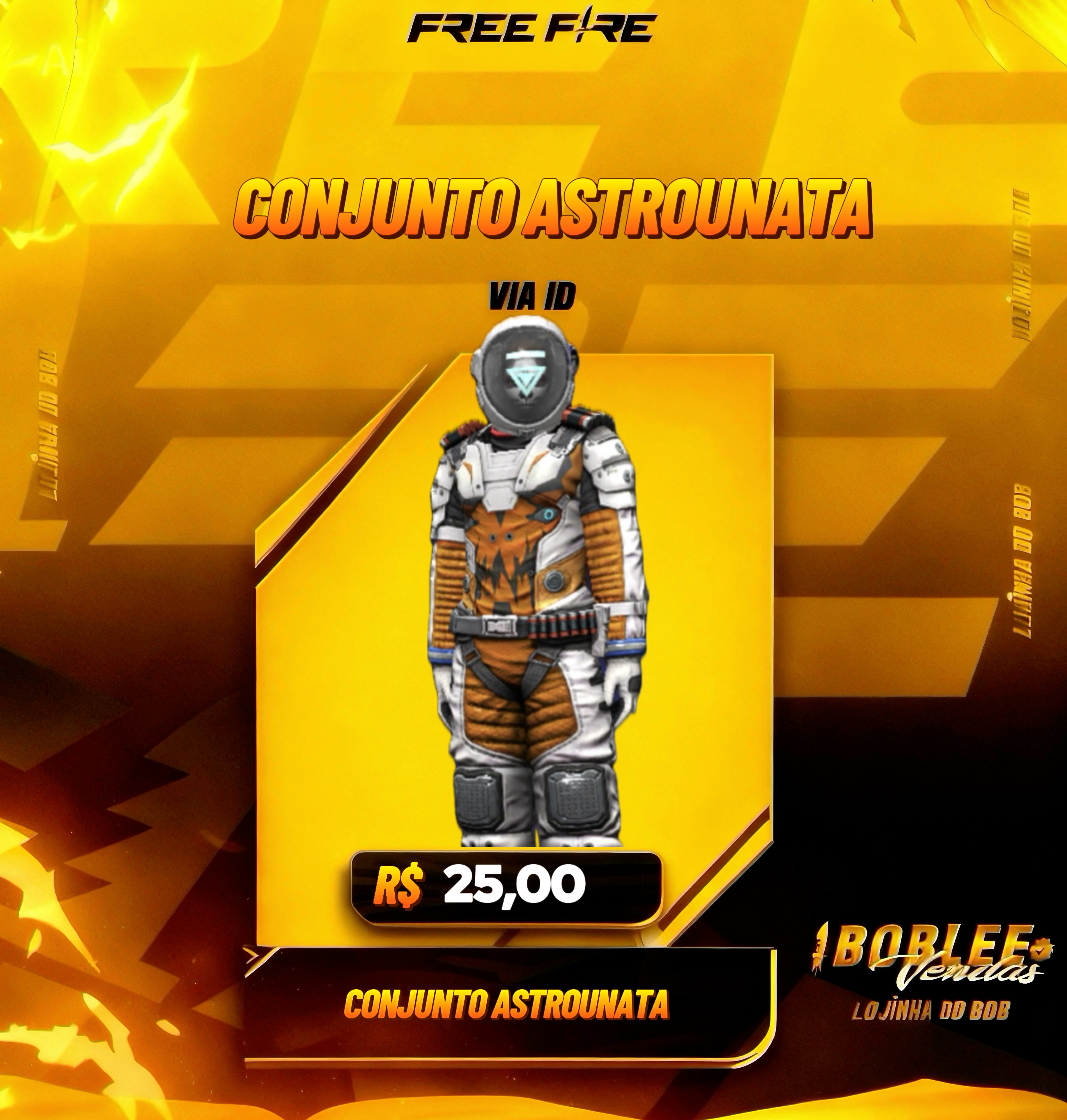 CONJUNTO ASTRONAUTA 