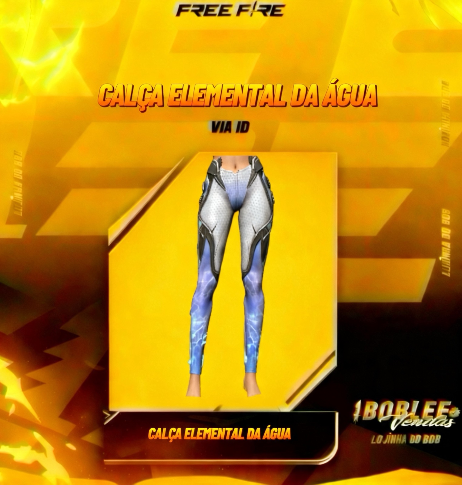 CALÇA ELEMENTAL DA ÁGUA