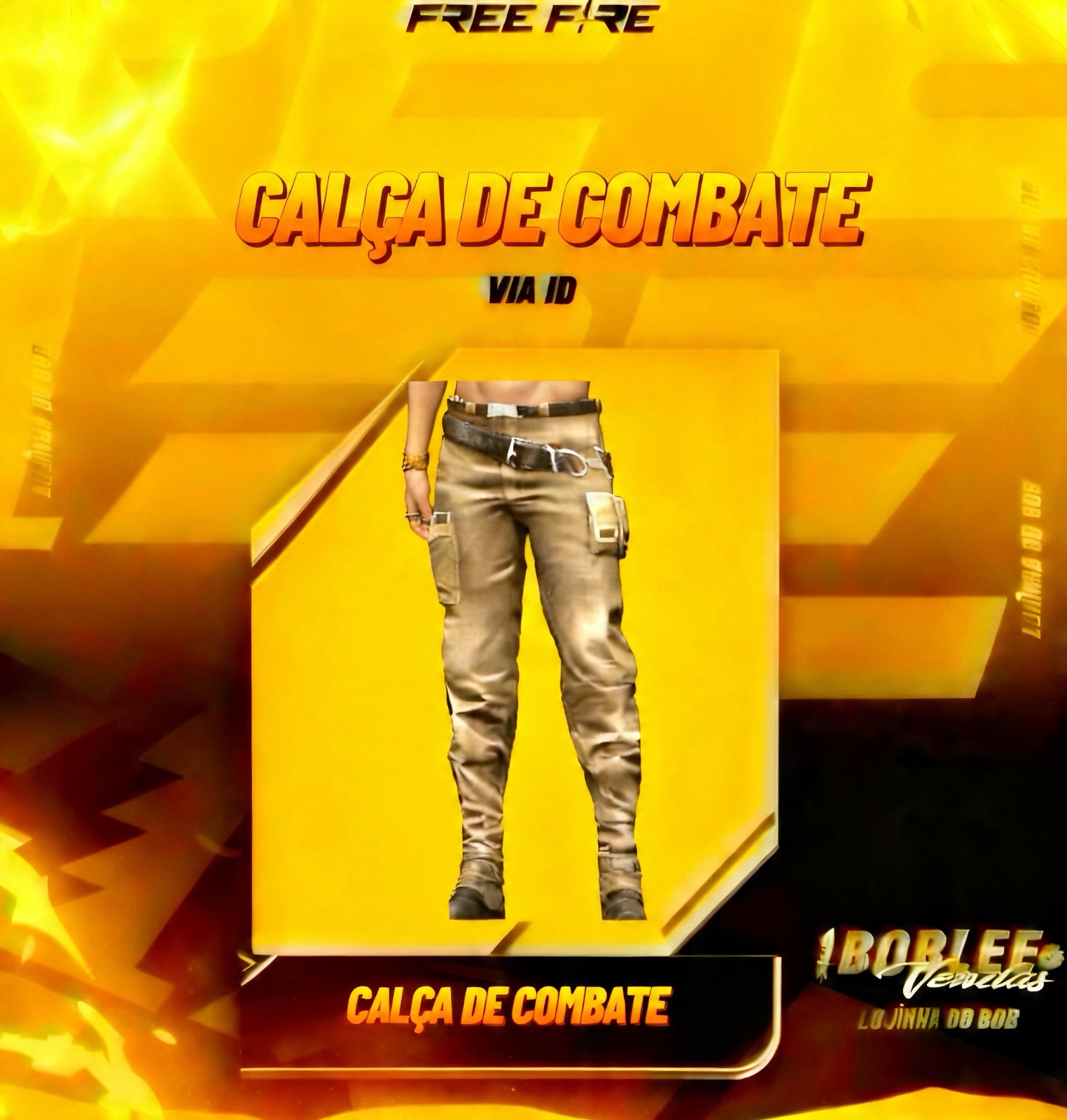 CALÇA DE COMBATE 