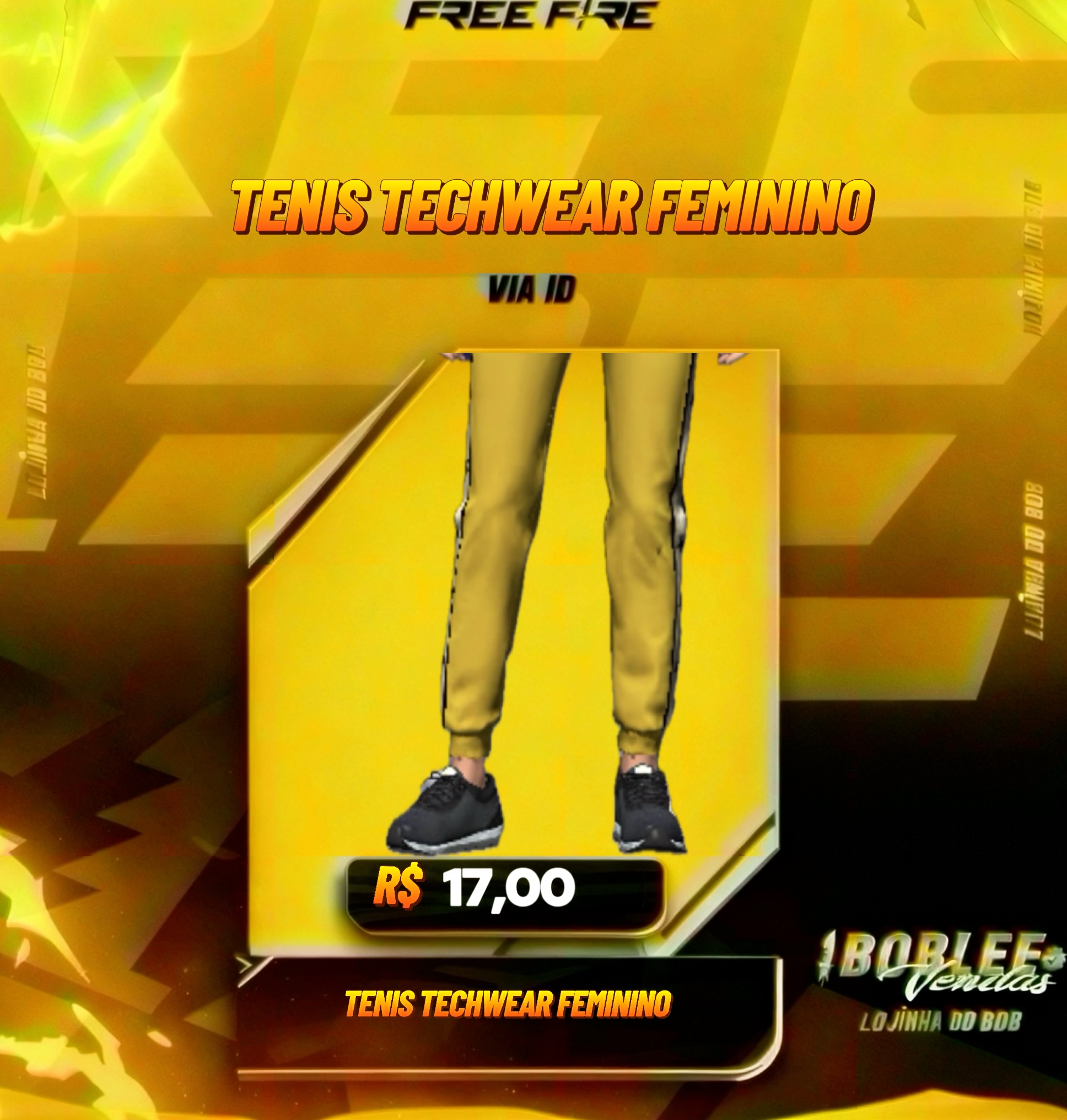 TÊNIS TECHWEAR FEMININO