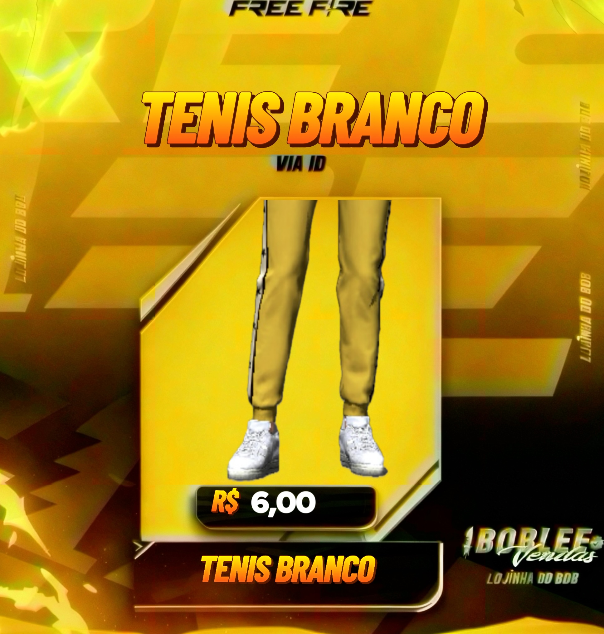 TÊNIS BRANCO