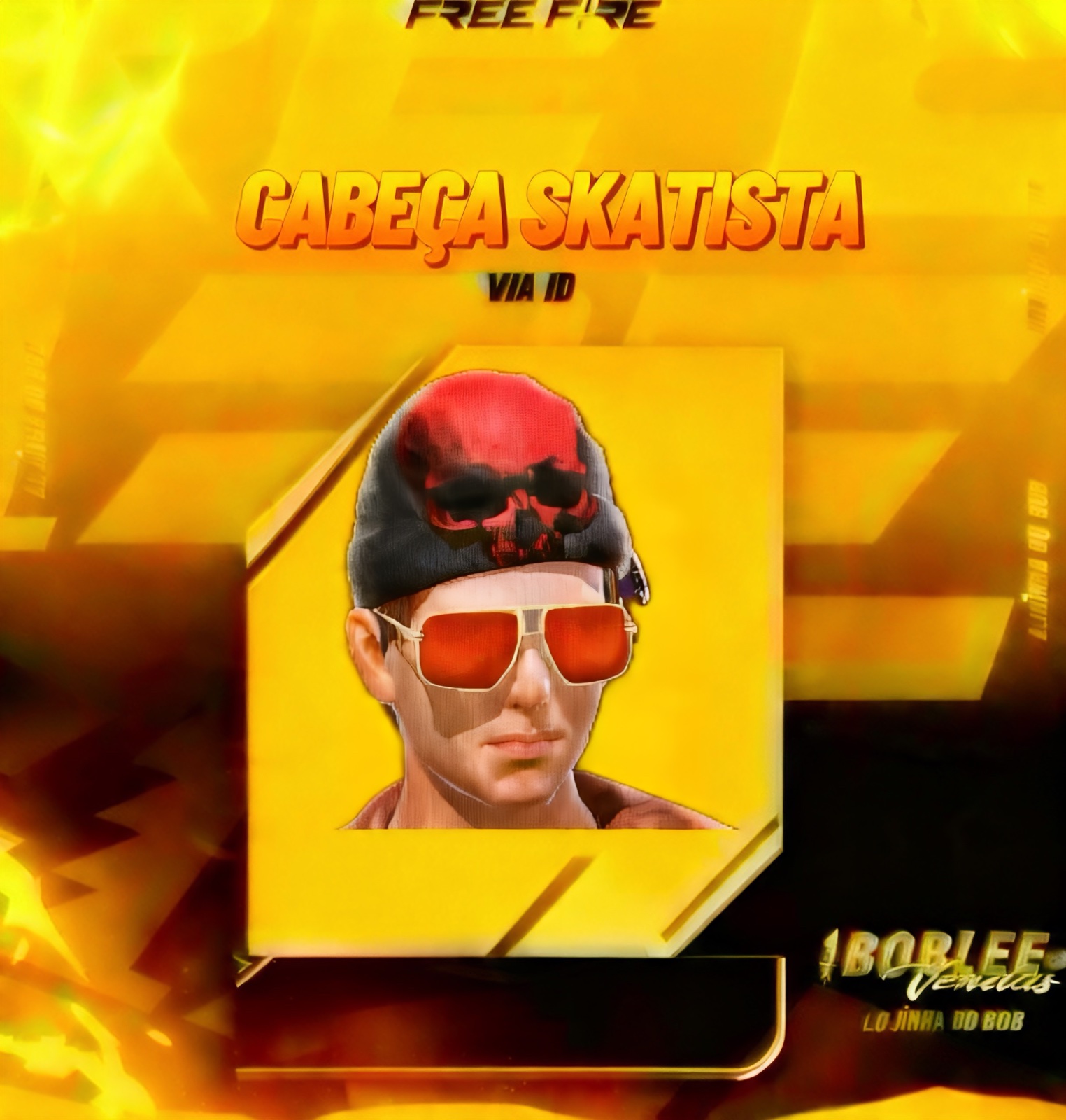 CABEÇA SKATISTA