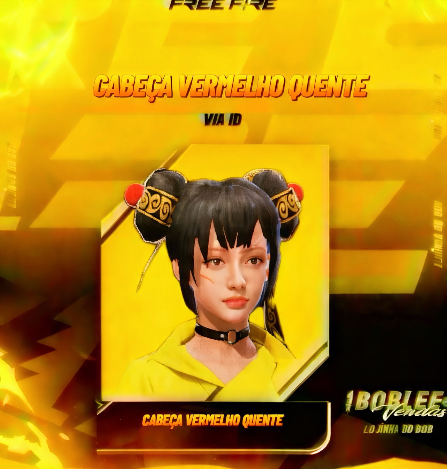 CABEÇA VERMELHO QUENTE