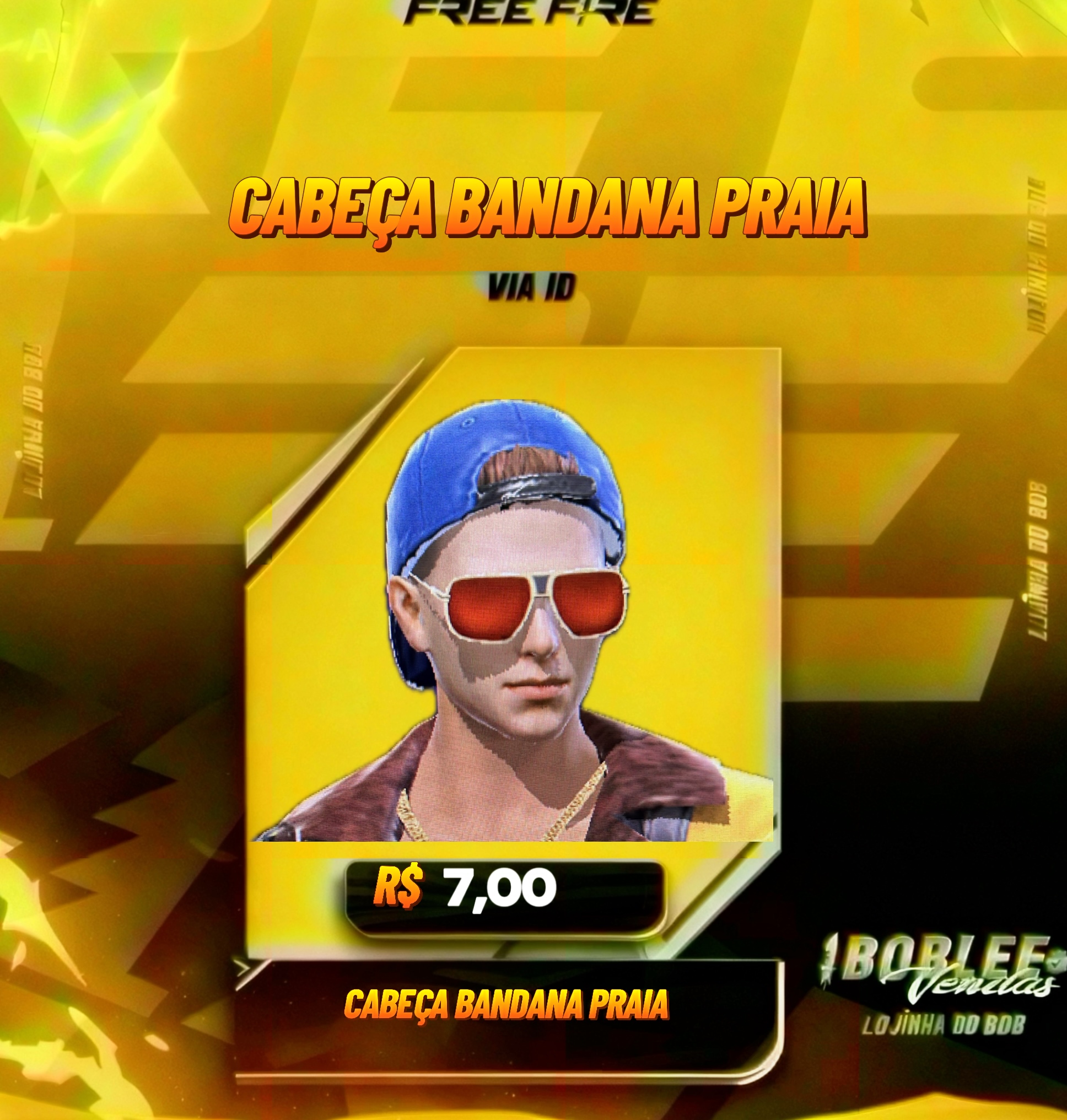 CABEÇA BANDANA PRAIA