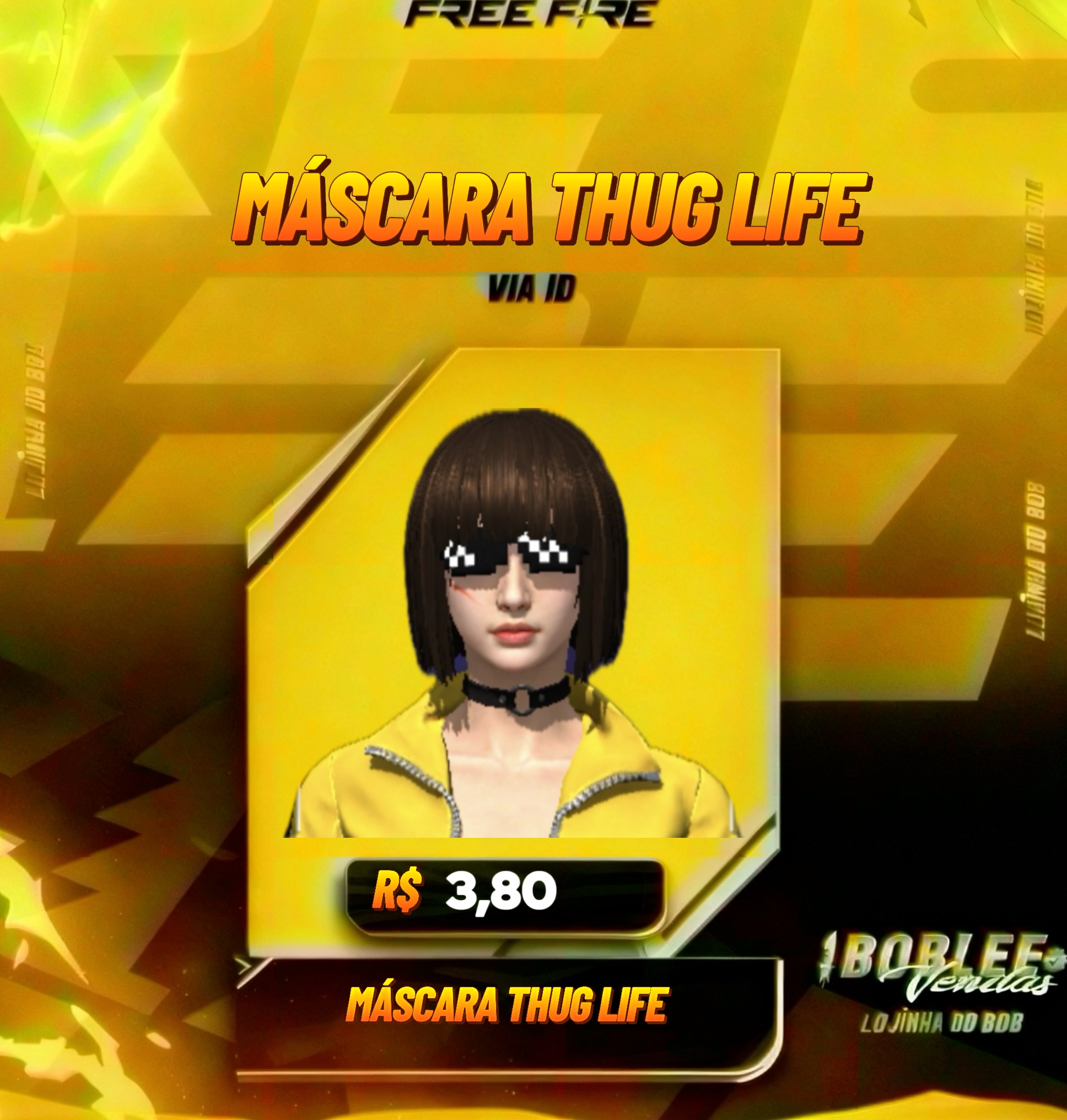MÁSCARA THUG LIFE