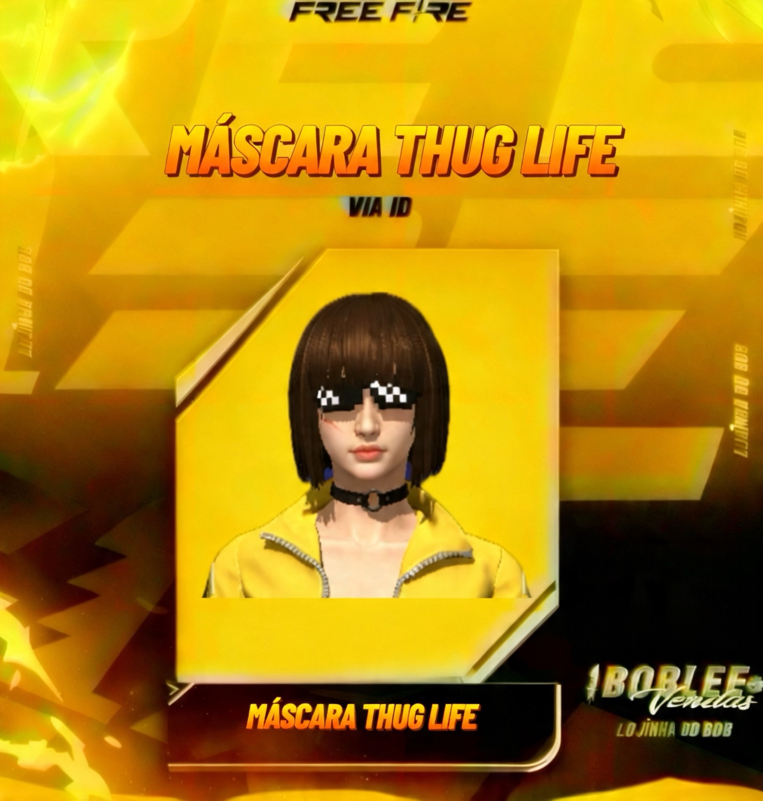 MÁSCARA THUG LIFE