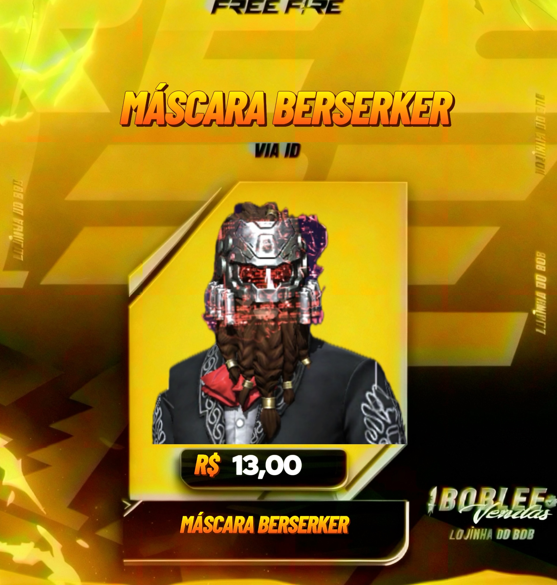 MÁSCARA BERSERKER