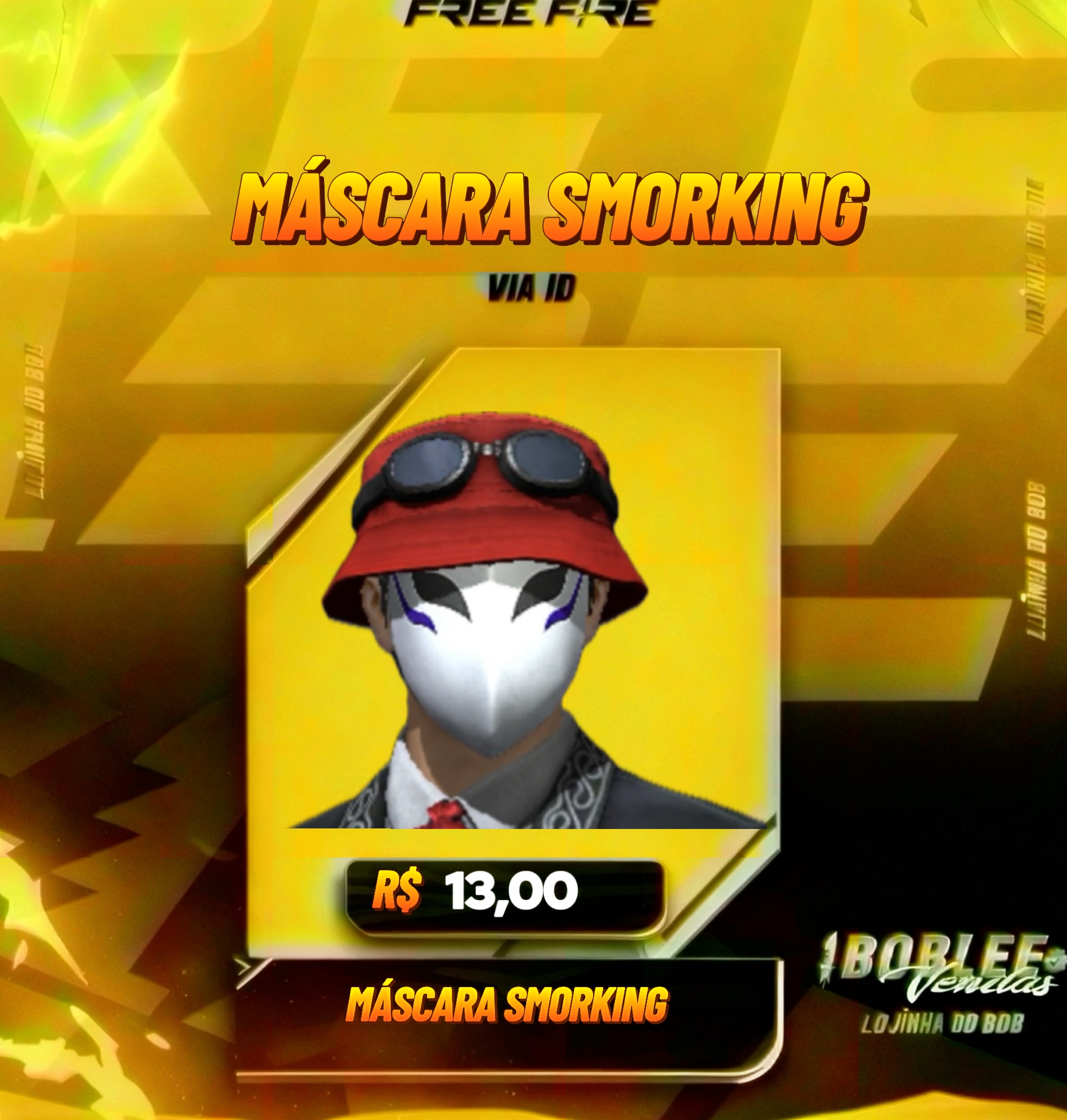 MÁSCARA SMOKING