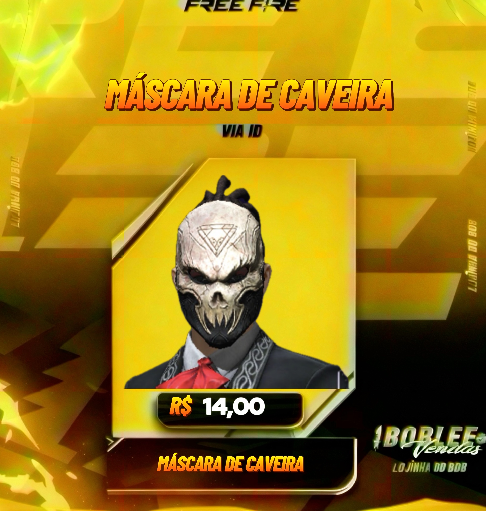 MÁSCARA DA CAVEIRA