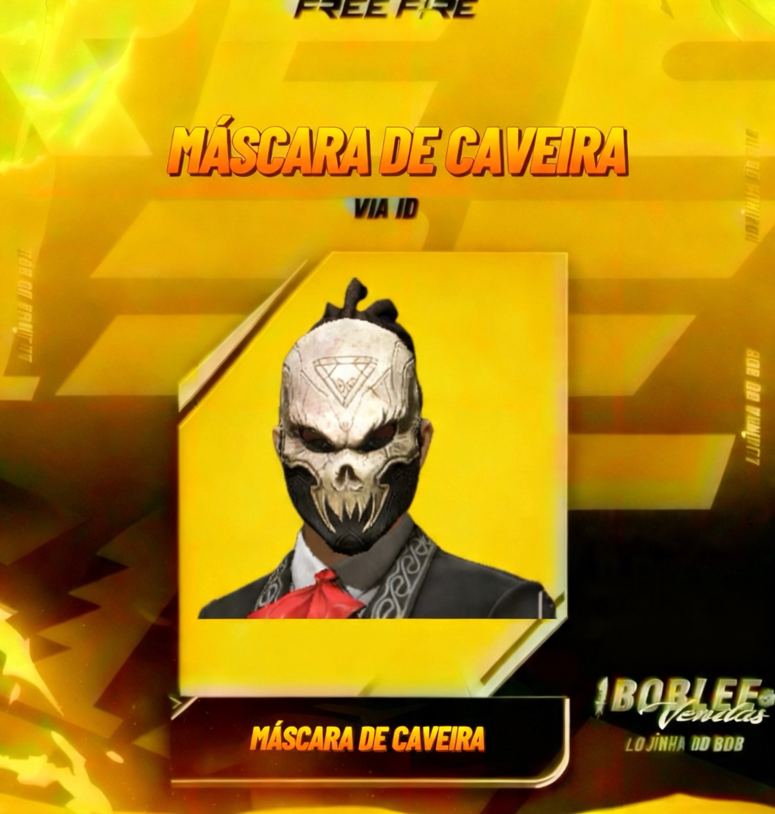 MÁSCARA DA CAVEIRA