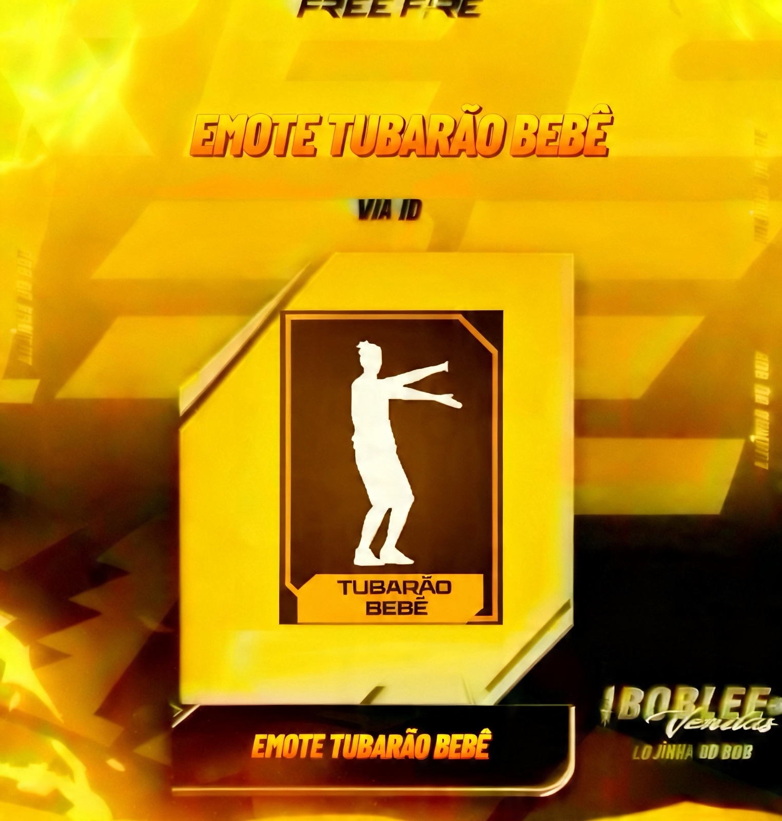 EMOTE TUBARÃO BÊBE 