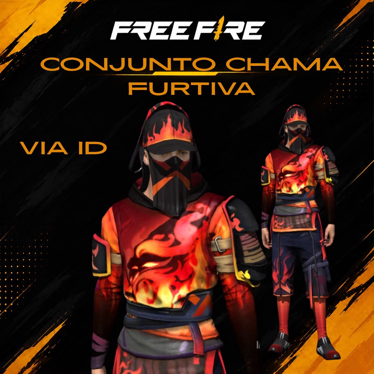 CONJUNTO CHAMA FURTIVA