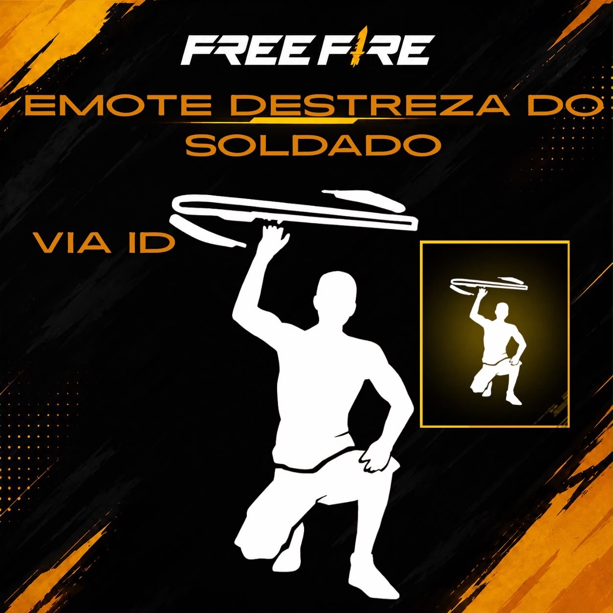 EMOTE DESTREZA DO SOLDADO
