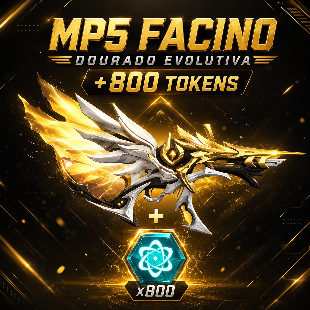 CODIGUIN MP5 EVOLUTIVA +800 TOKENS 