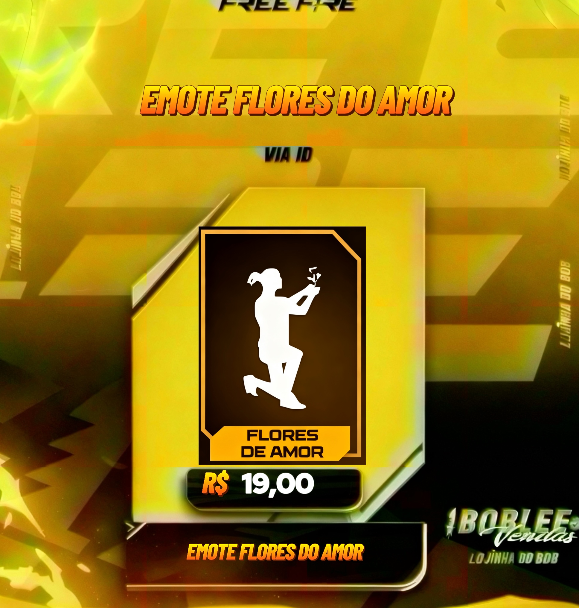 EMOTE FLORES DO AMOR