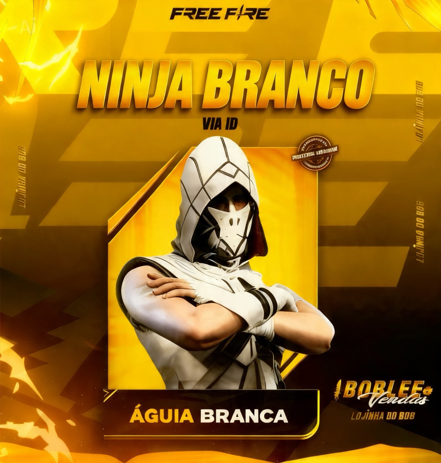 CONJUNTO NINJA BRANCO