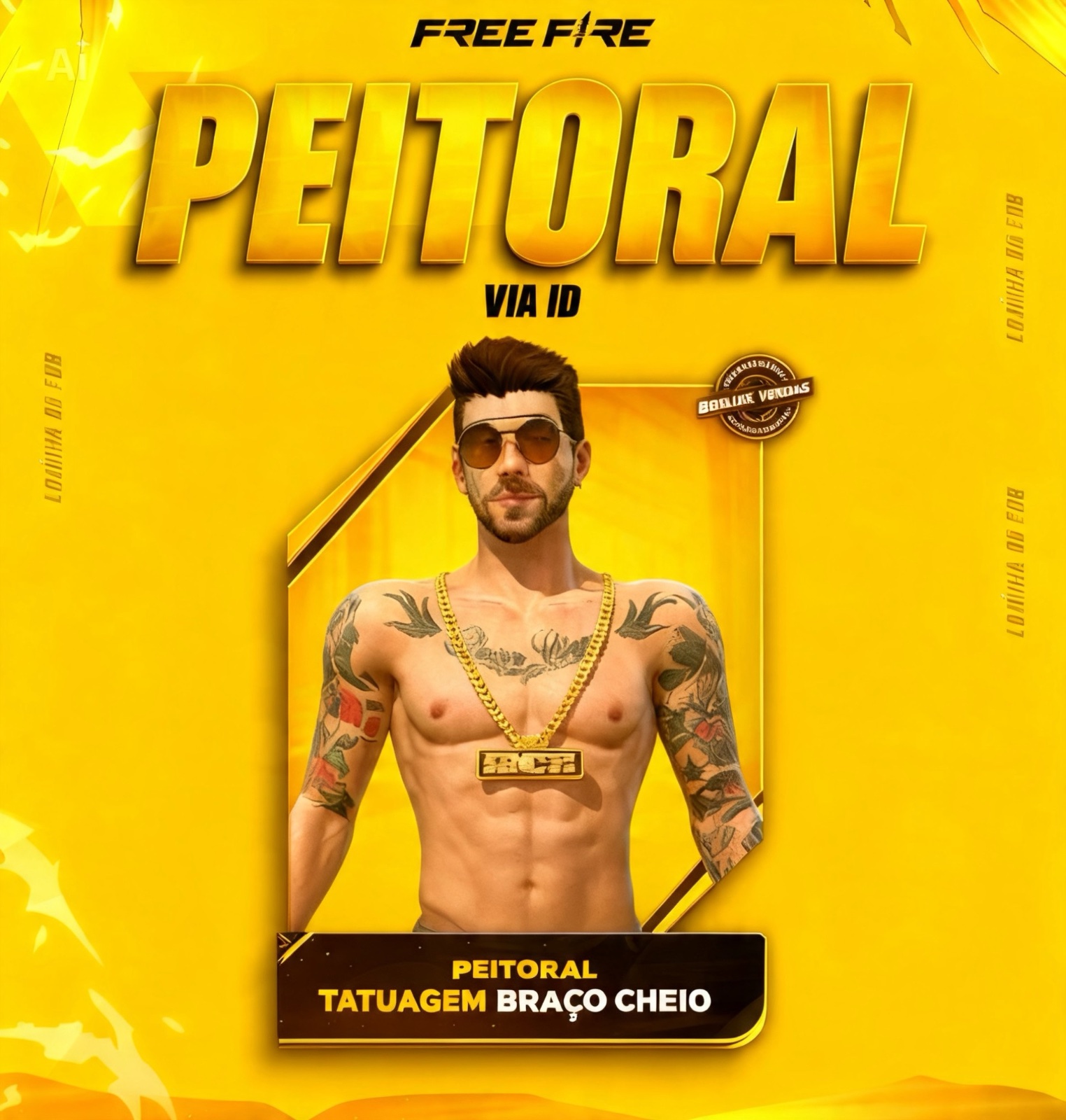 PEITORAL BRAÇO CHEIO